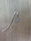 Handmade metal bookmark, snowflake, silver plated, booktok, bookstagram, silver plated, Acotar, tog quicksilver, housemaid, stocking stuffer