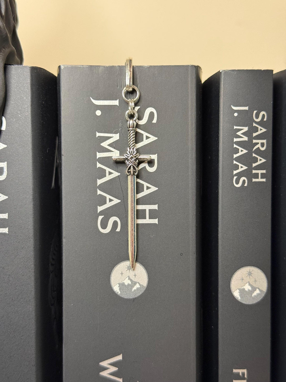 Handmade metal bookmark, silver plated, booktok, bookstagram, sword, Acotar, tog, quicksilver, housemaid, stocking stuffer, gift