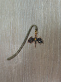 Handmade metal bookmark, gold plated, booktok, bookstagram, silver plated, Acotar, tog, quicksilver, housemaid, dragon, stocking stuffer,