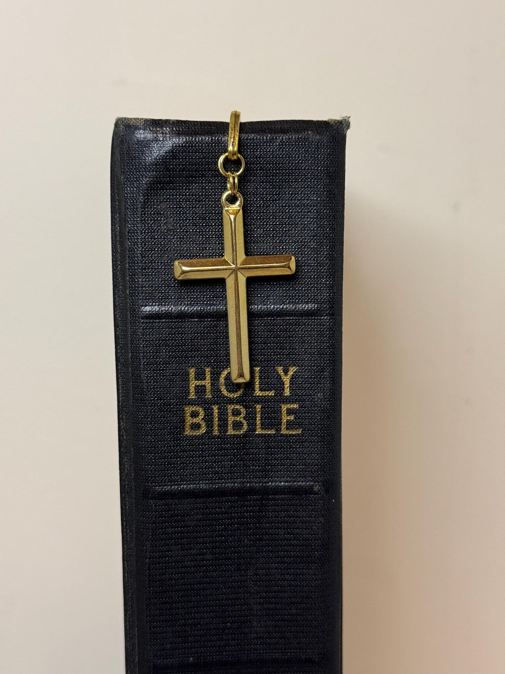 Handmade metal bookmark, cross, gold plated, bible, silver plated, stocking stuffer, gift